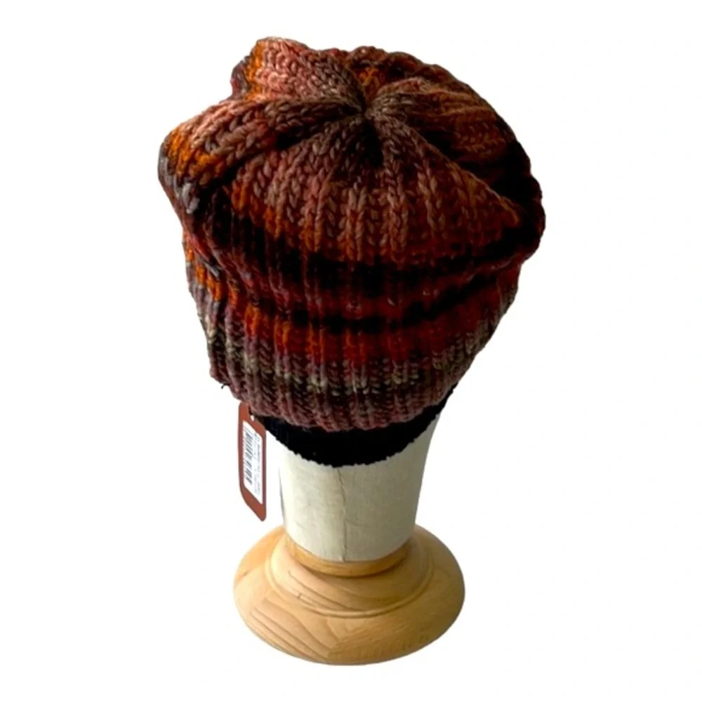 Missoni Multicolor Crochet-Knit Beanie, Red - Picture 12 of 16